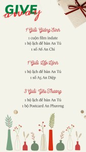 Giveaway Announcement